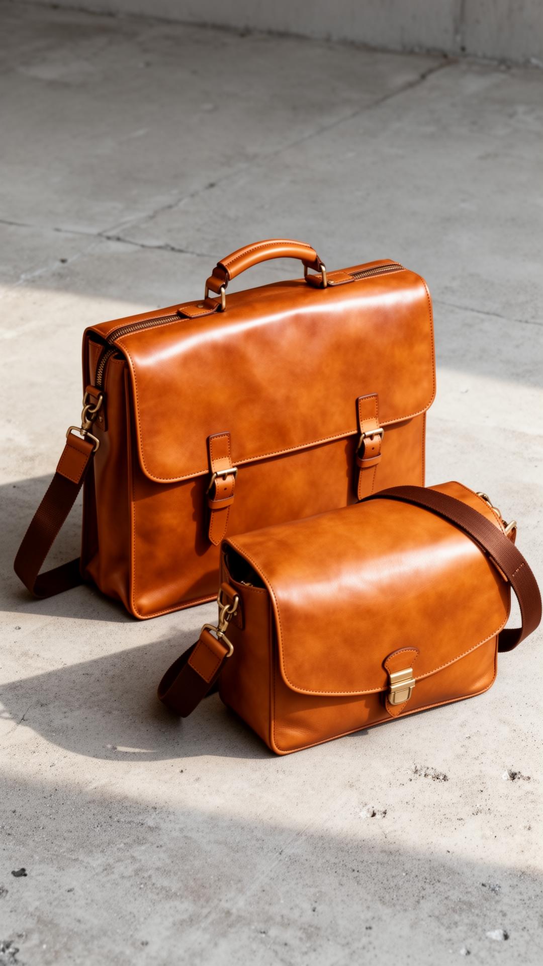 Briefcase and messenger